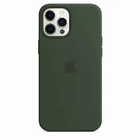 Чехол Apple iPhone 12 Pro Max Silicone Case MHLC3, Cyprus Green, Зеленый